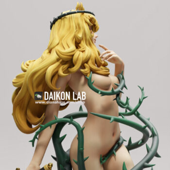 Lady Oscar Pre-Painted Statue (Rose of Versailles) by Daikon Lab - Image 9