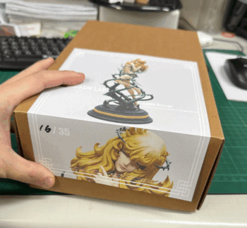 Lady Oscar Un-Painted Kit (Rose of Versailles) by Daikon Lab - Image 10